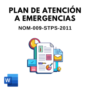 Plan de atención a emergencias NOM-009-STPS-2011